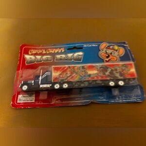Chuck E. Cheese's Big Rig Toy Truck - Black and Red